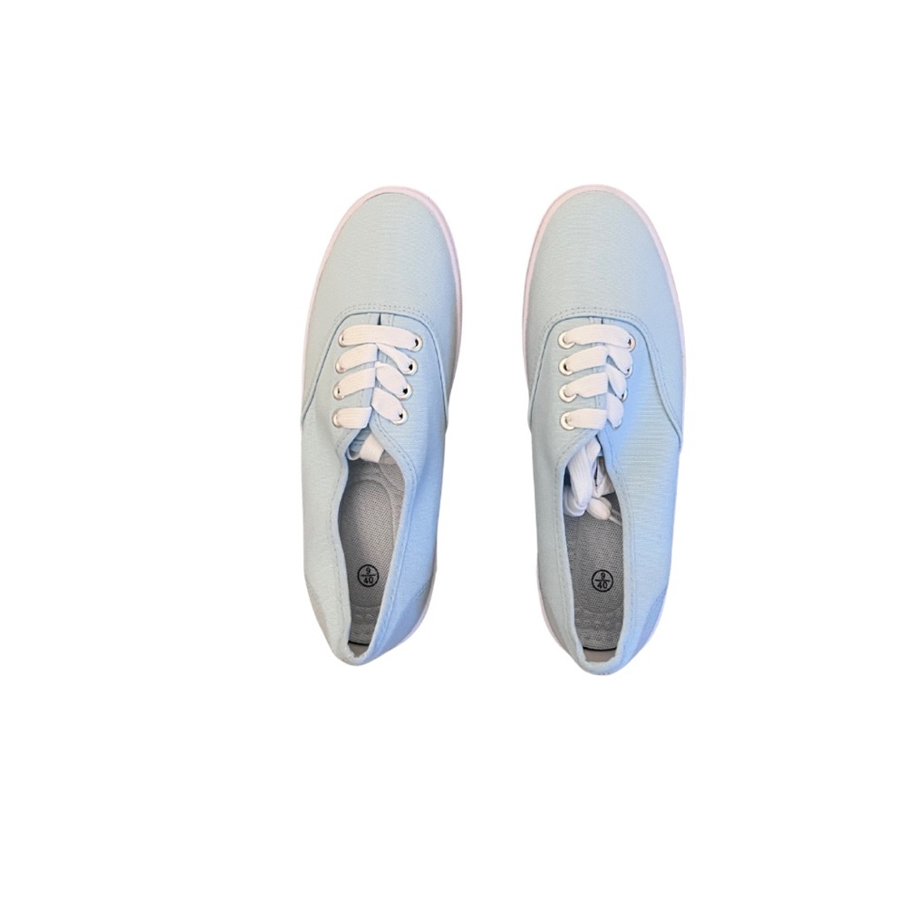 Light Blue Casual Sneakers